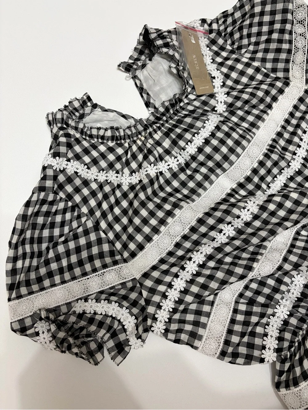 J. Crew classic gingham